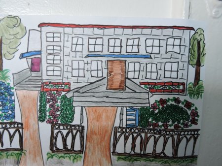 Рисунок к конкурсу мое любимое село