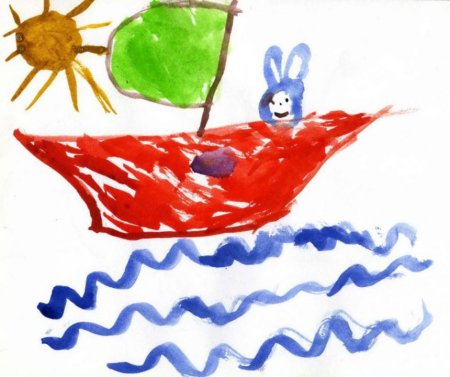 Детские рисунки Каляки