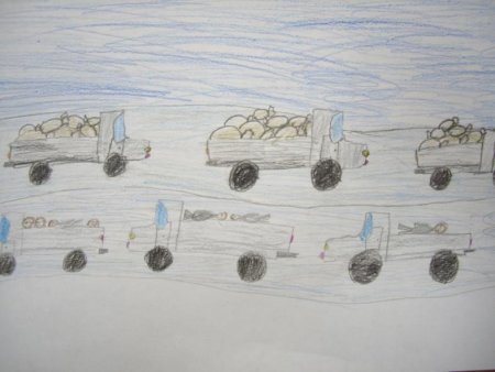 Рисунок ко Дню блокады