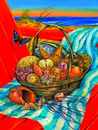 Натюрморт морской тематики