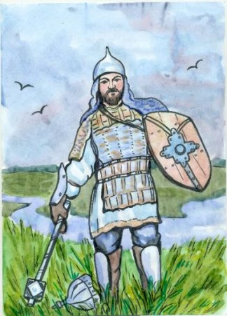 Дмитрий Донской рисунок