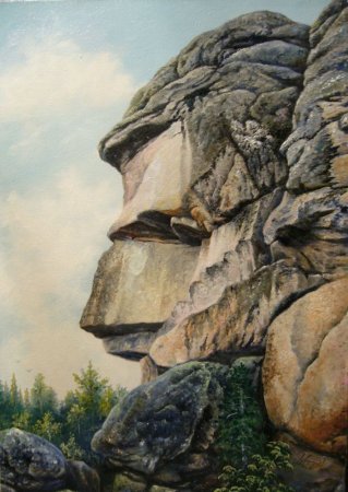 Красноярские столбы рисунок