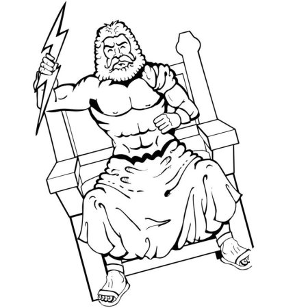 Греческие боги векторное