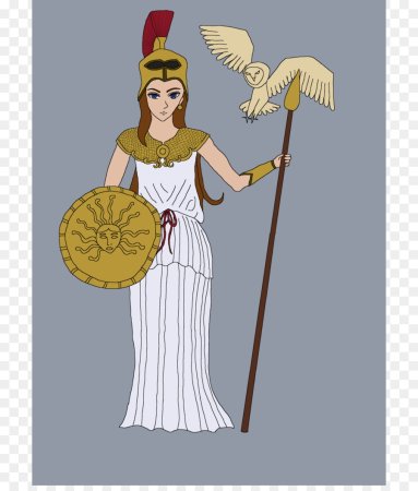 Посейдон Бог на белом фоне