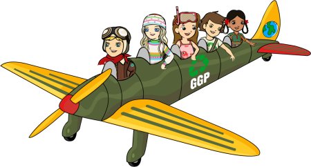 Самолетик с пассажирами