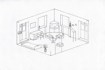 Проекция комнаты