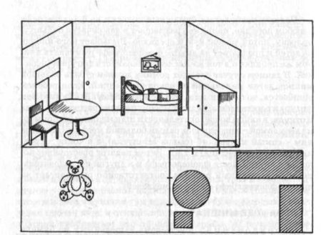 План комнаты для дошкольников