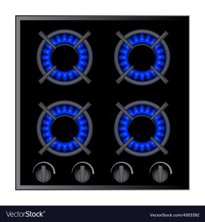 Газовая конфорка сверху