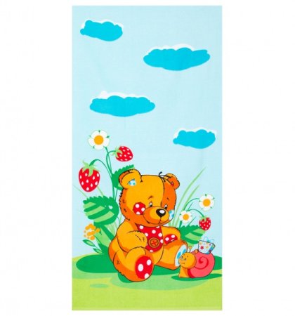 Детское махровое полотенце Браво 60х120см арт.1052