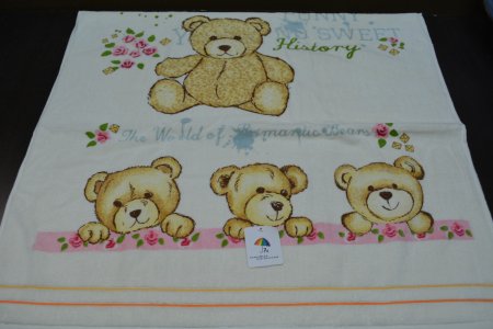 Полотенце семья 7я мишки