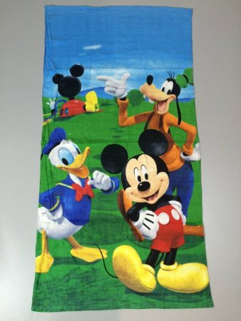 Полотенце детское с мультгероями
