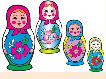 Матрешка рисунок
