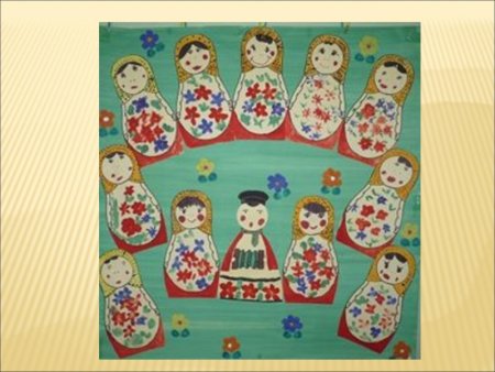 Декоративно-прикладное искусство в средней группе