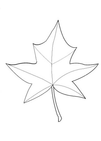 Кленовые листья для детского сада