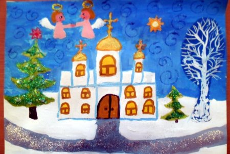 Рождественские фантазии рисунки