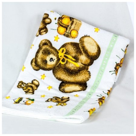 Детское банное полотенце