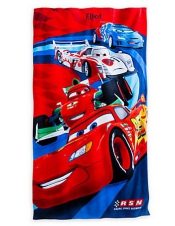 Полотенце с машинками