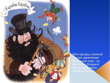 Буратино герои карабас барабас
