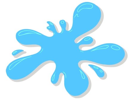 Голубой цвет для детей