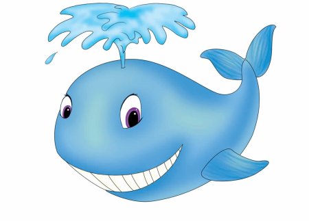 Голубой цвет для детей