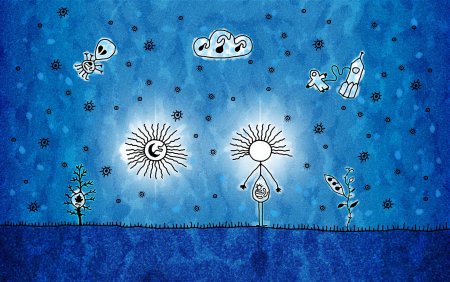 Детский фон для мальчика