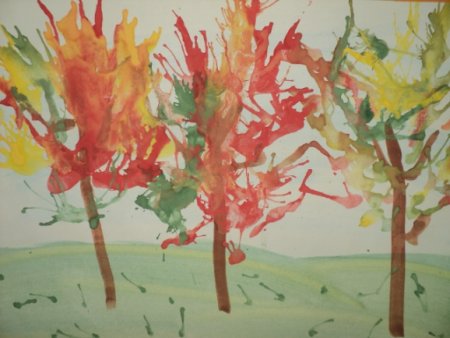 Кляксография техника рисования в детском саду