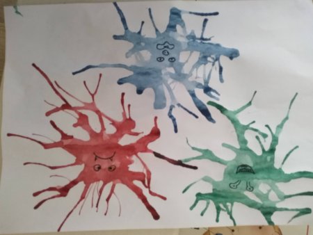 Кляксография в детском саду подготовительная группа