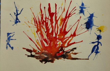 Кляксография Виктора Гюго