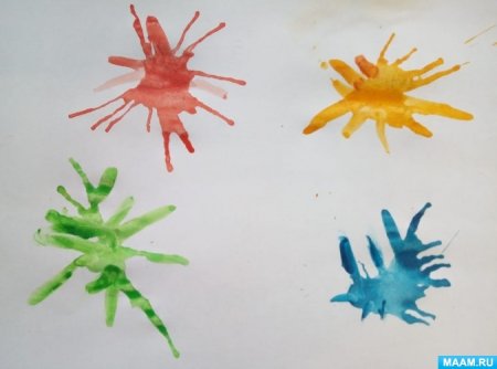 Кляксография 2 младшая группа