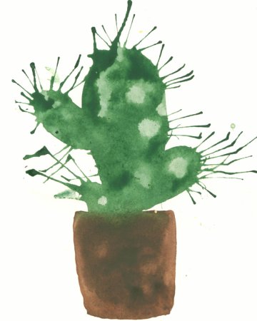 Рисование кляксография