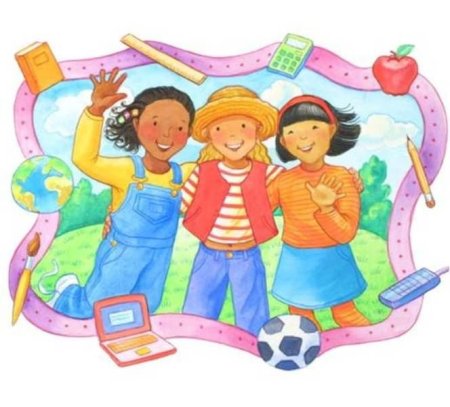 Картинка дети дружат в детском саду