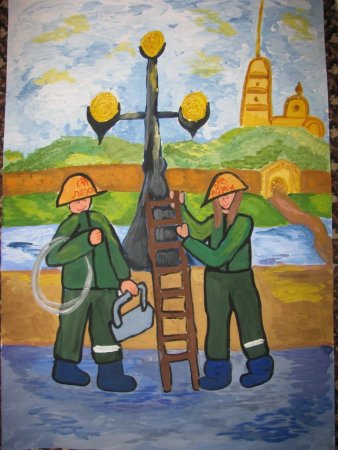 Конкурс детского рисунка ко Дню Энергетика