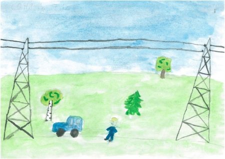 Рисование электрик для детей