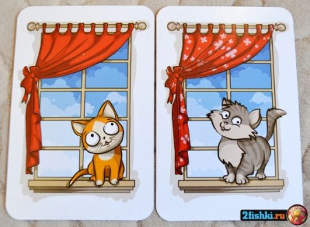 Рисование для детей кошка на окошке