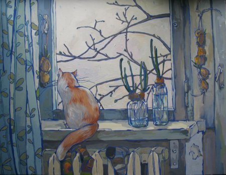 Станковая композиция животные