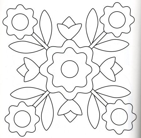 Эскиз ковра