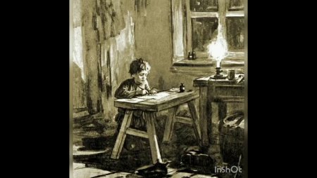 Чехов Ванька рисунок карандашом