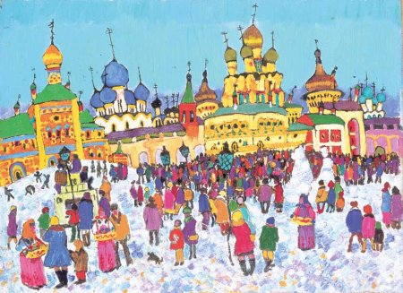 Масленица рисунок