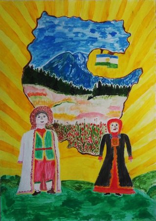 Рисование на тему Республика Башкортостан
