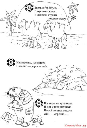 Загадки с иллюстрациями