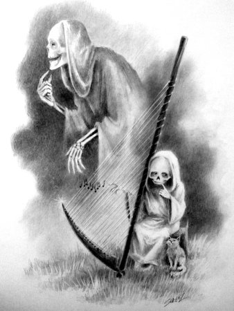 Жнец рисунок