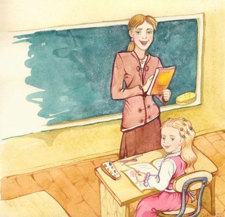 Рисунок на тему учитель