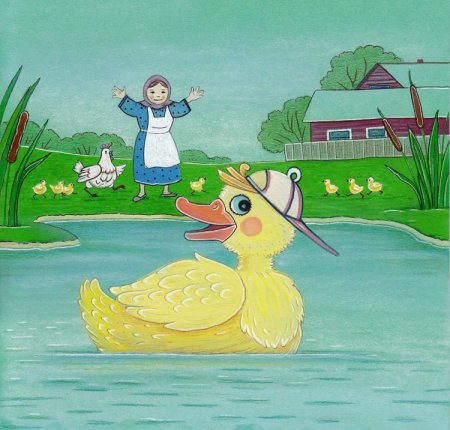 Константин Ушинский чужое яичко