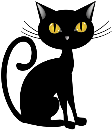 Черная кошка