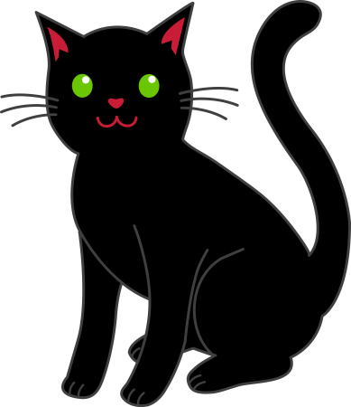 Векторная Графика кошки
