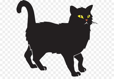 Черная кошка