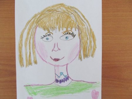 Мамины глаза рисунок конкурс