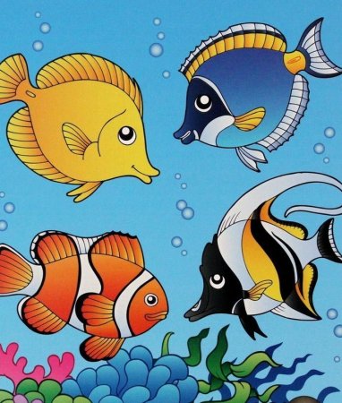 Рыбка рисунок