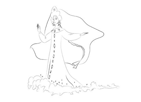 Сказка о мёртвой царевне и семи богатырях рисунки к сказке