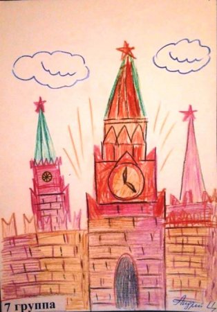 Изо Спасская башня Кремля